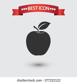 Apple icon vector