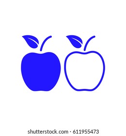 Apple icon vector