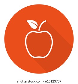 Apple icon vector