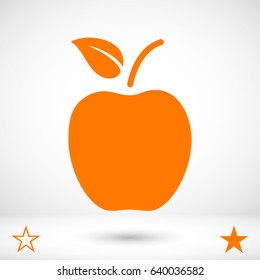 Apple icon vector