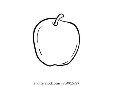 Apple  icon vector