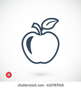 apple icon, vector best flat icon EPS 10