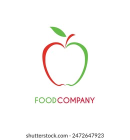 Apple icon vector design. Business logo. Sign and symbol. Abstract wallpaper. Vector illustration. Cartoon and flat style.