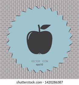 apple icon, vector design element