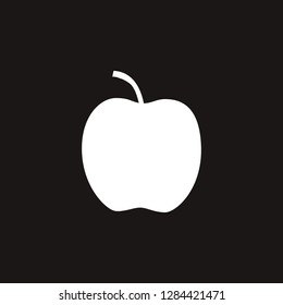 apple icon. apple vector design. sign design