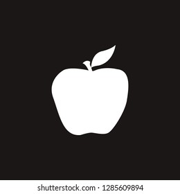 apple icon. apple vector design. sign design