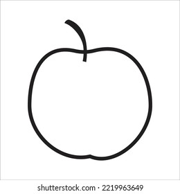 apple icon vector design template