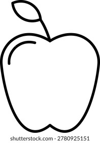 Apple Icon Vector Element line icon design vector icons