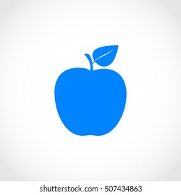 apple icon vector, flat design best vector icon