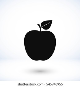 apple icon vector, flat design best vector icon