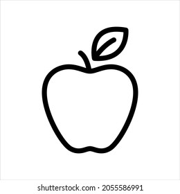 Apfelsymbol, Vektorgrafik