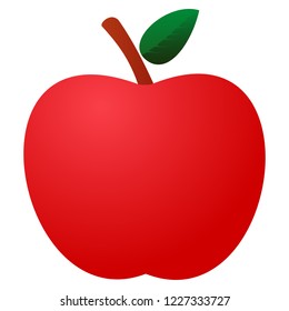 Apple Icon, Apple Vector illustration