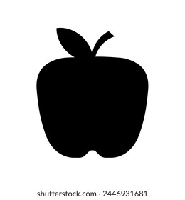 apple - icon,  vector illustration