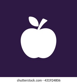 Apple icon . Vector illustration