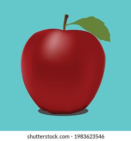 Apple icon vector, Apple vector illustration design icon.
