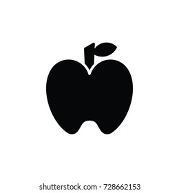 Apple icon vector illustration design