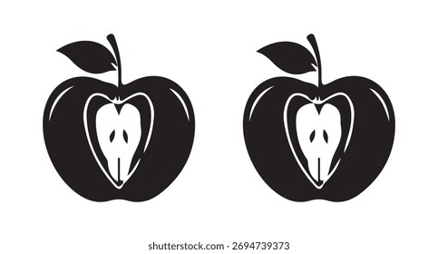 Icono de Apple Ilustración vectorial eps 10