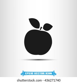 Apple icon vector illustration eps10