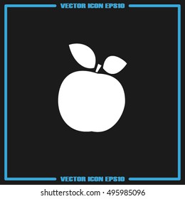 Apple icon vector illustration eps10