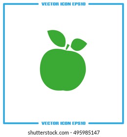 Apple icon vector illustration eps10