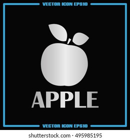 Apple icon vector illustration eps10