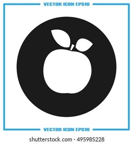 Apple icon vector illustration eps10