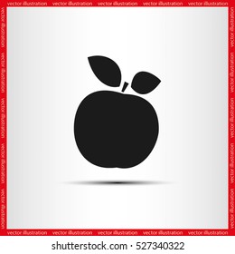 Apple icon vector illustration eps10.