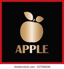 Apple icon vector illustration eps10.