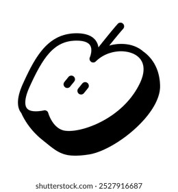 Diseño gráfico de Ilustración vectorial de icono de Apple