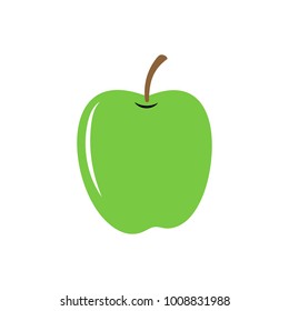 Apple icon vector illustration on white background