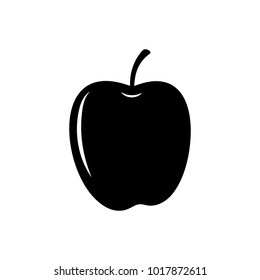 Apple icon vector illustration on white background