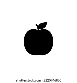 Apple icon vector illustration. Apple sign and symbols for web design.