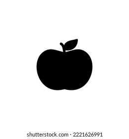 Apple icon vector illustration. Apple sign and symbols for web design.
