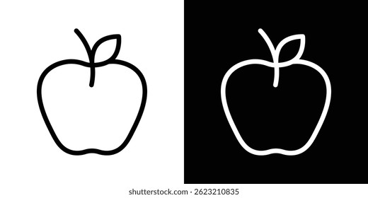 Apple icon vector illustration for web and mobile