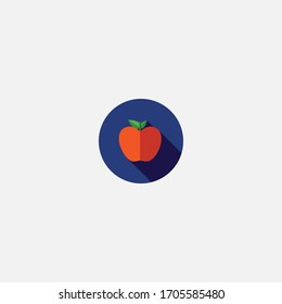 apple icon vector illustrator sign