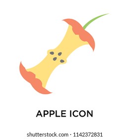 Apple icon vector isolated on white background for your web and mobile app design, Apple logo concept