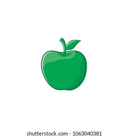 apple icon vector logo template 