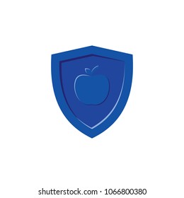 apple icon vector logo template 