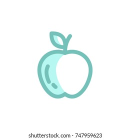 apple icon vector. apple icon modern style design