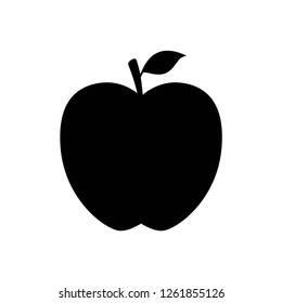 apple icon vector on white background editable eps10