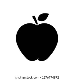 apple icon, vector on white background editable eps10