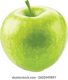 apple icon vector on white background.