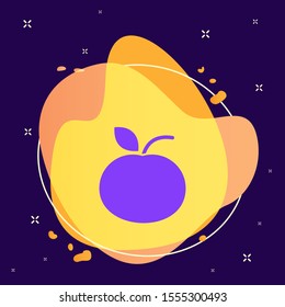 Apple icon - Vector outline symbol design from