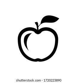 apple icon. vector apple sign