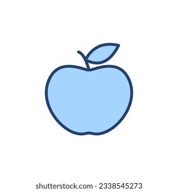 Apple icon vector. Apple sign and symbols for web design.