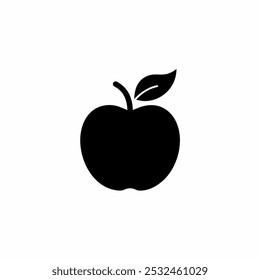 Vetor de ícones da Apple. Símbolo de Apple e símbolos para web design.