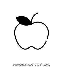 Apfelsymbol, Vektorgrafik