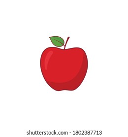 apple icon vector. apple symbol design