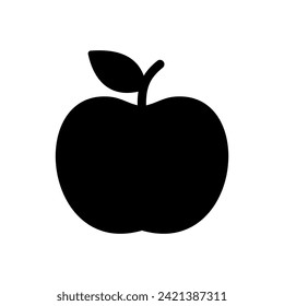 Apple icon vector. Apple vector icon. apple symbols for your web design.