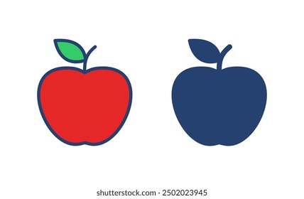 Apple icon vector. Apple vector icon. apple symbols for your web design.